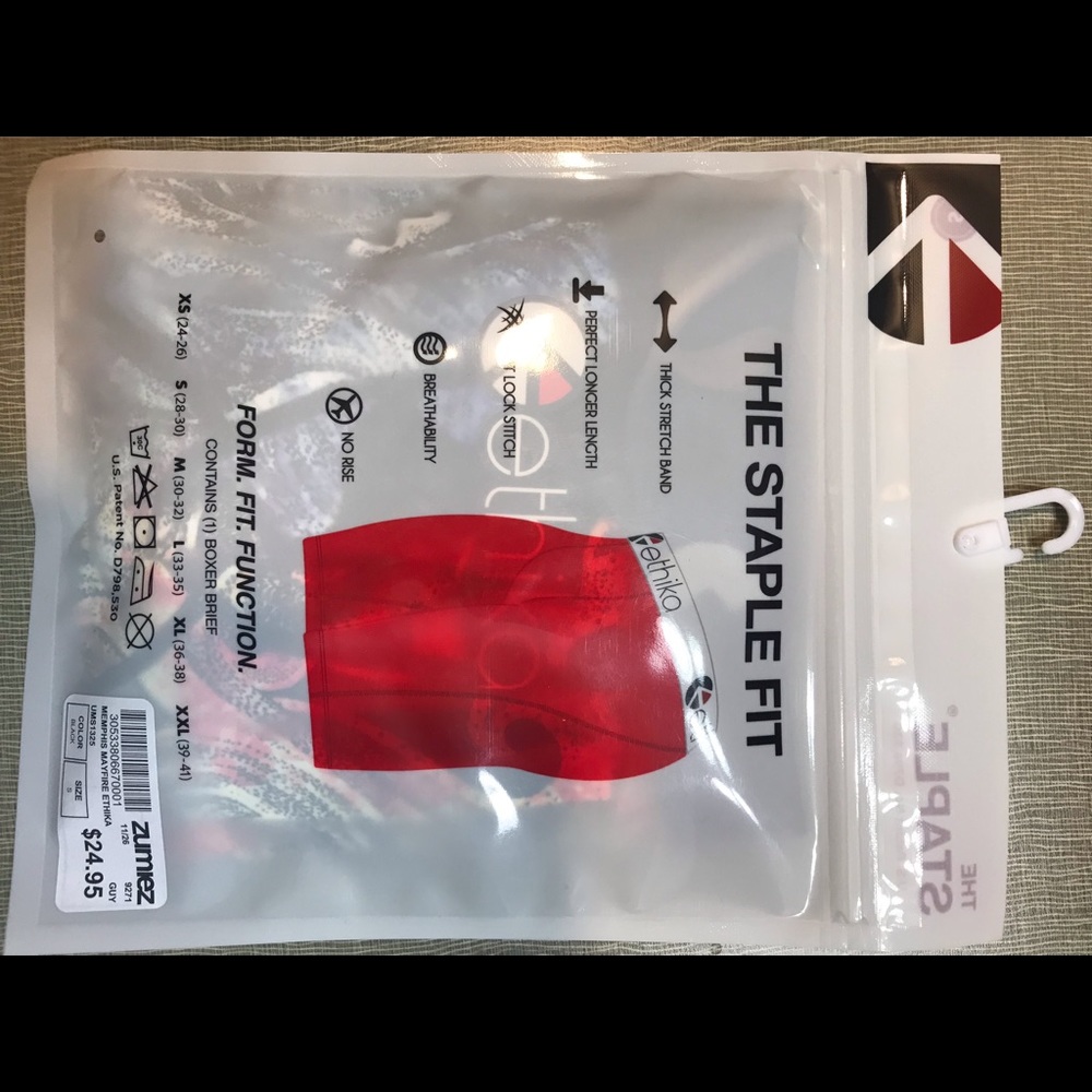 Ethika staple fit. Size small (unopened) - Picture 3 of 3
